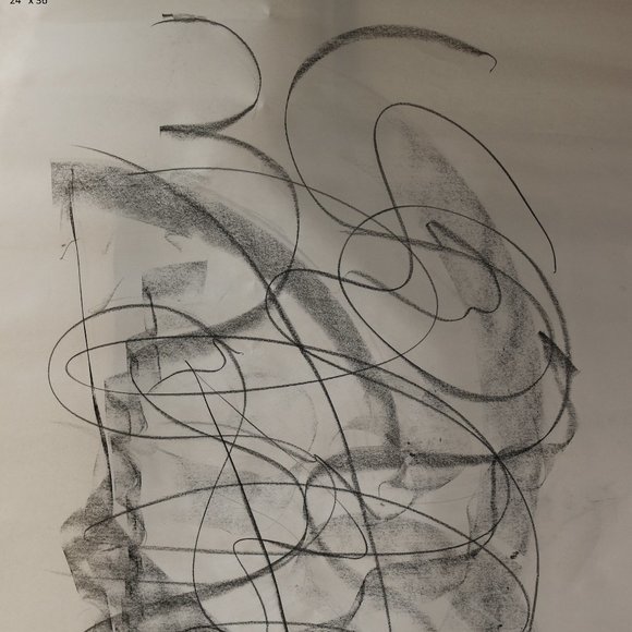 CHARCOAL DRAWING ART BY KARTER KOHLER - Picture 2 of 3